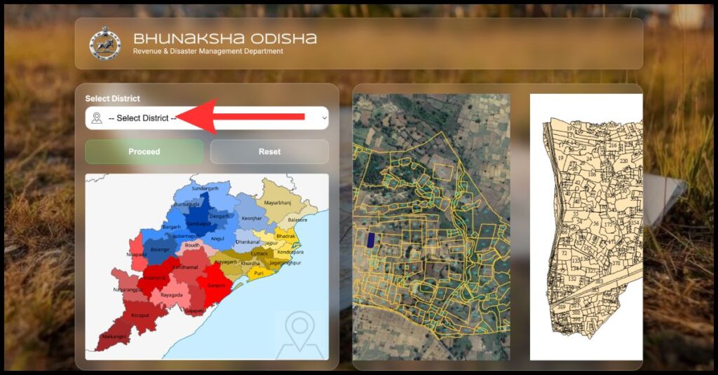 bhulekh odisha naksha