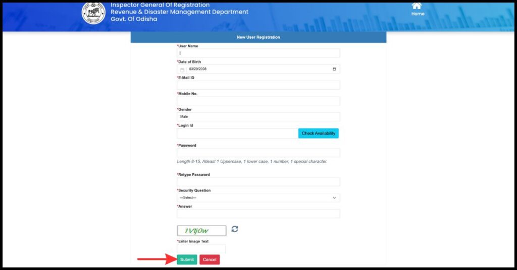 igr odisha registration